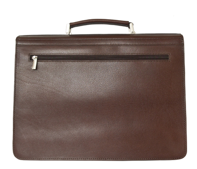 Кожаный портфель Tolmezzo brown (арт. 2023-31)