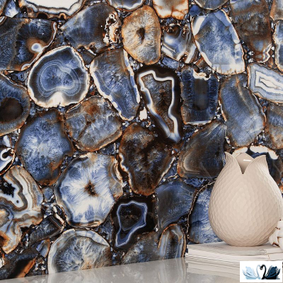 Керамогранит Staro Palacio Rock Azul 60х120 см глянцевый high gloss