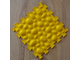 Массажный (ортопедический) коврик МИКС "Морские камни"  - желтого цвета
