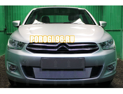 Защита радиатора Citroen C-Elysee 2013- chrome