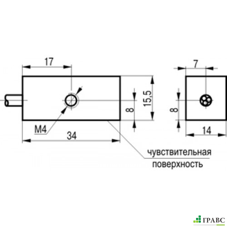 Магниточувствительный датчик MS FE0P6-21