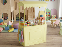 Деревянный прилавок для игровой комнаты