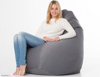 Кресло-мешок Грэй (х/б ткань)