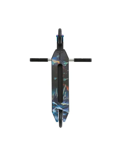 Самокат Комета Эфир черный неохром