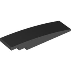 Slope, Curved 8 x 2, Black (42918 / 6296083)