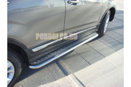 Пример порогов модель труба с листом