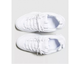 Женские кроссовки Fila Disruptor 2 TRIPLE Белые (36-41)