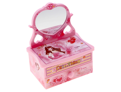 Музыкальная шкатулка с зеркалом и танцующей балериной