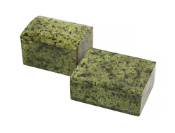 Шкатулка "Сундучок" змеевика