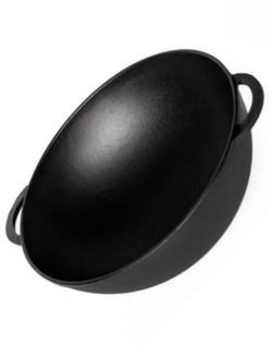 Сковорода чугунная ВОК с 2-мя ручками 28см Гардарика