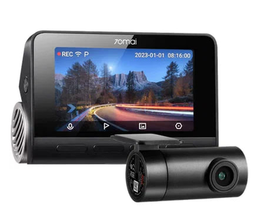 Видеорегистратор 70Mai Dash Cam 4K A810 + Rear Cam Set HDR (A810-2) (Black)