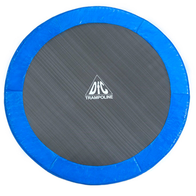 Батут DFC Trampoline Fitness с сеткой 16ft (синий)