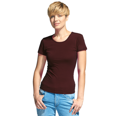 Футболка женская (A37W) 180 г/м2, 95 % хлопок, 5% эластан