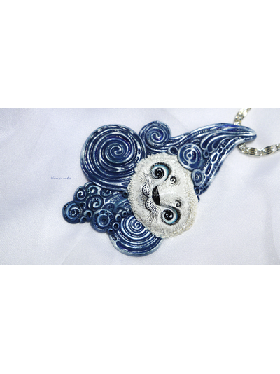 "Дух Северного Моря. Баллада о Бельке" - фэнтези-подвеска в кельтском стиле