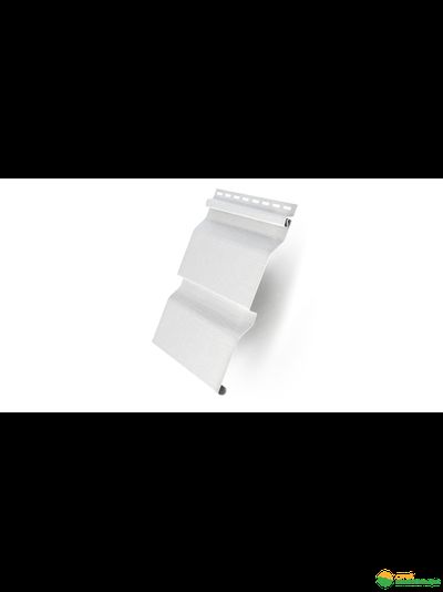 Сайдинг виниловый 3,0 Grand Line D4 (slim) белый