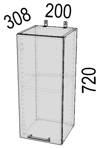 Шкаф кухонный Монс А-20 (200)