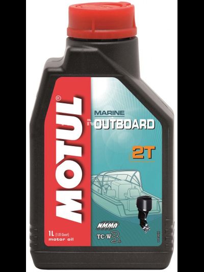МОТОРНОЕ МАСЛО MOTUL OUTBOARD 2T-1 ЛИТРА