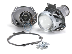 Комплект Hella 3R H7 с рамками для замены штатных ксеноновых / галогенных линз автомобиля Subaru Legacy Outback B13 (2003 - 2006) и B14 (2009-н.в.)