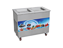 Фризер для жареного мороженого Foodatlas KCB-2F (стол для топпингов)