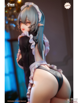 Фигурка 1/6  Ленивая горничная Сильвер (Lazy Naughty Maid Sivir)