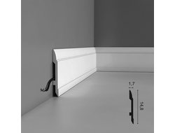 Напольный плинтус из дюрополимера Orac Decor коллекция Axxent SX104