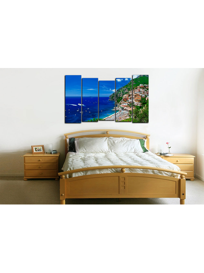 Модульная картина "Райский курорт"