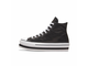 Кеды Converse Chuck Taylor All Star Layer кожаные черные высокие на платформе