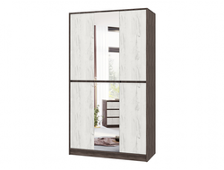 Гостиная МИЛАНА - Секция №10 Шкаф 3х створчатый Ясень анкор/Дуб Эльза