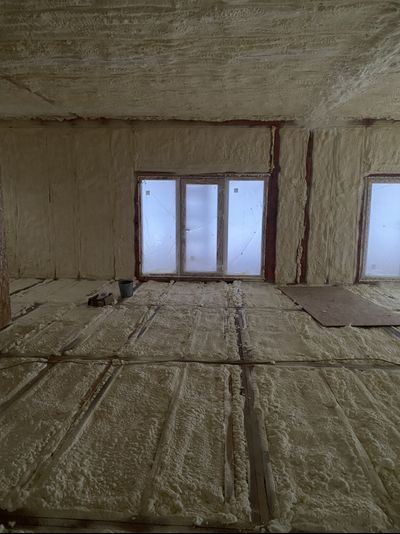 Утепление каркасного дома пенополиуретаном