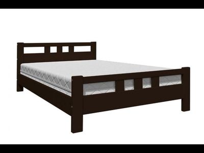 Кровать Вероника 2 Орех темный (Браво)