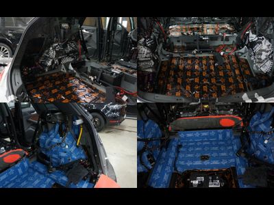 Шумоизоляция Audi Q5 / Ауди Q5