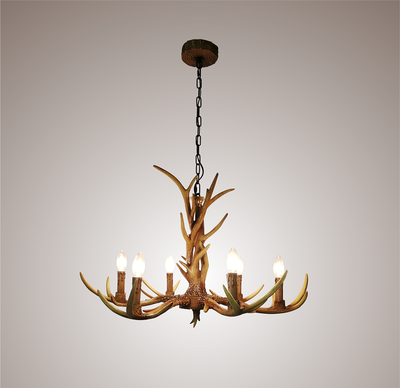 047/6 ЛЮСТРА (РОГА) Е14 -=ZILAN=-