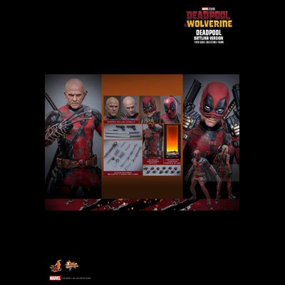 Дэдпул в бою  ("Дэдпул и Росомаха") - Коллекционная фигурка 1/6 Deadpool (Battling Version) (MMS782) - Hot Toys