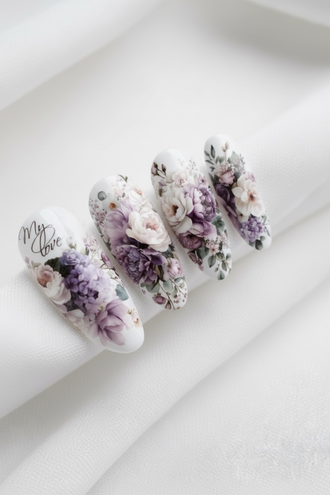 Слайдер-дизайн для ногтей LIKE-245