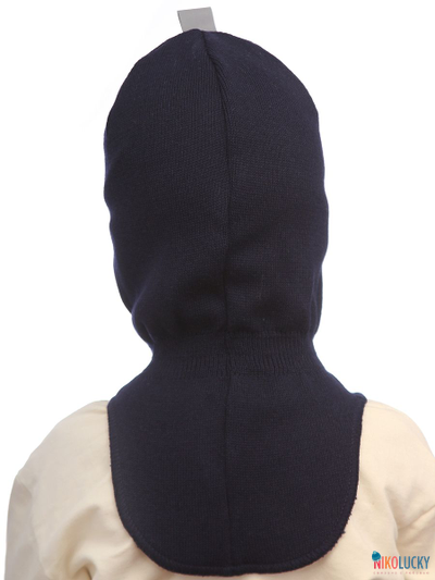 Шапка-шлем 23301-01 х/б подклад, темно-синий р.48-50