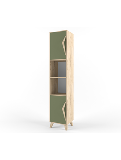 Стеллаж узкий 2+2 ОЛИВА