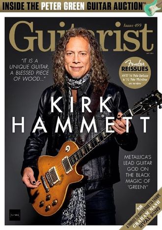 Guitarist Magazine July 2023 Kirk Hammet, Metallica Cover, Иностранные журналы, Intpressshop