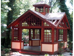 БЕСЕДКА ИЗ БРУСА ББ-003