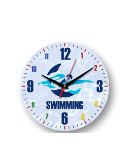 Часы настенные «Плавание»