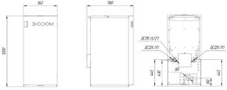 Пеллетный котёл BIODOM C15