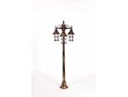 Садово-парковый светильник  Caior  l(170см)3 фонаря на опоре;