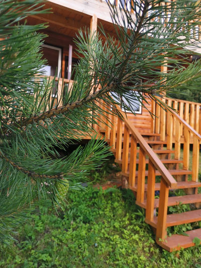 10-местный домик с баней