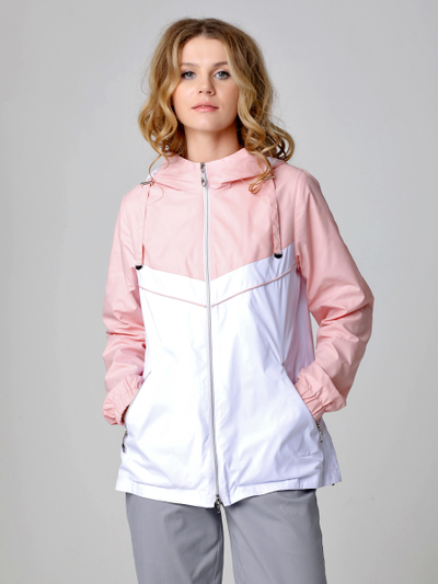 Ветровка 24140 белый/розовый