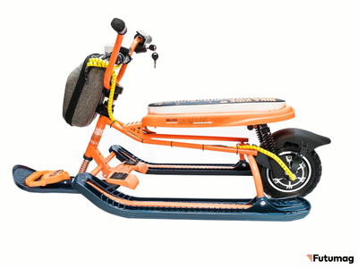 Электрический снегокат NIKA Оранжевый