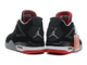 Nike Air Jordan 4 Retro (Черно-красные)