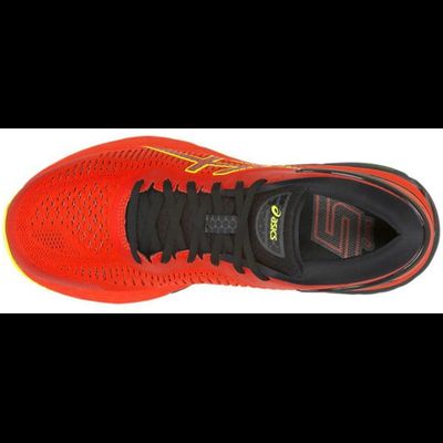 Asics Gel-Kayano 25 Красные с желтым