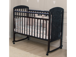 Кровать Incanto Civetta колесо качалка, темный