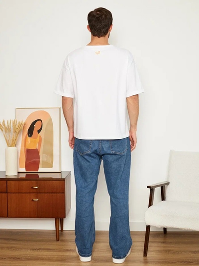 МУЖСКАЯ ФУТБОЛКА БЕЛАЯ "ВОЗДУШНАЯ"