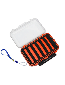 Коробка универсальная/ мормышница #ZY-039 "Большая" двух сторонняя, размер: 15х10х4.5см (цена за 5шт)