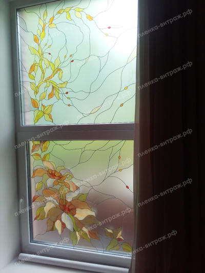ВИТРАЖНАЯ ПЛЕНКА №К-63